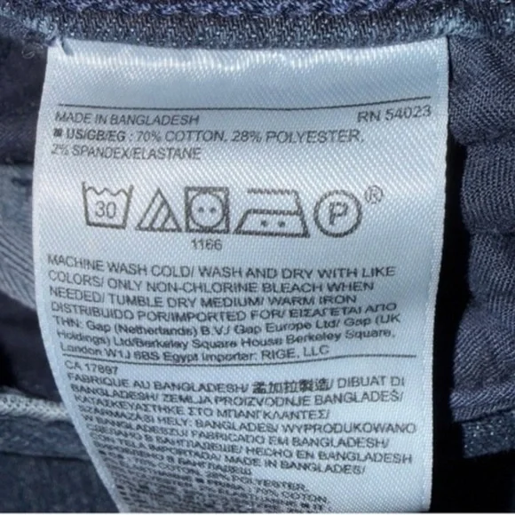 Banana Republic Dark Denim Skirt - Picture 3 of 6